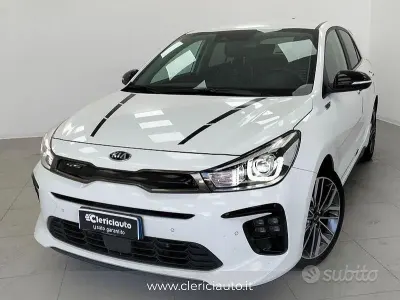 Usata Kia Rio GT-Line 120 CV (88 kW) 2021 Bianco Berlina