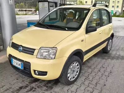 Gebraucht Fiat Panda 4x4 Climbing 60 PS (44 kW) 2005 Gelb Kleinwagen
