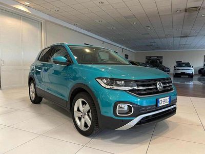Usata VW T-Cross Style 116 CV (85 kW) 2020 Blu SUV