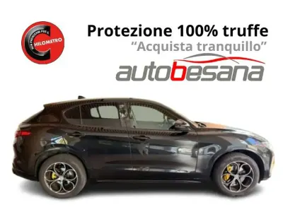 Usata Alfa Romeo Stelvio Super 209 CV (153 kW) 2018 Nero SUV