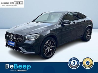 Usata Mercedes GLC300 Premium 305 CV (224 kW) 2022 Nero metallizzato Coupé