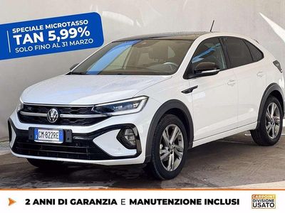 Usata VW Taigo R-line 110 CV (80 kW) 2023 Bianco SUV