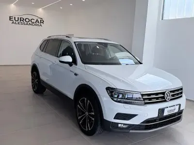 Usata VW Tiguan Allspace Advance 150 CV (110 kW) 2019 Bianco SUV