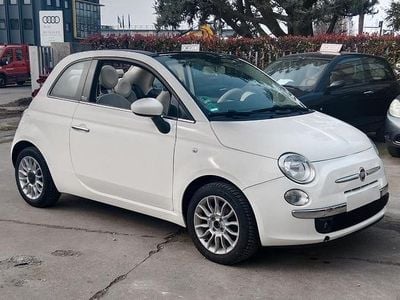 Usata Fiat 500C Lounge 69 CV (50 kW) 2013 Bianco Cabrio