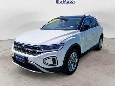 Usata VW T-Roc Style 110 CV (80 kW) 2022 Pure white deep black perlato SUV