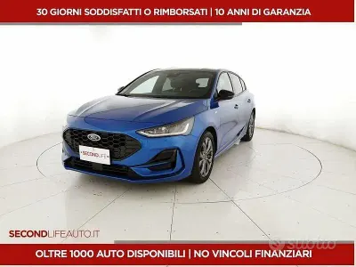 Usata Ford Focus ST-Line 125 CV (91 kW) 2023 Bluazzurro Berlina