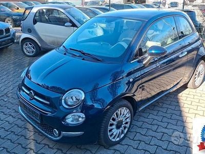 Usata Fiat 500 Lounge 86 CV (63 kW) 2017 Blu Utilitaria