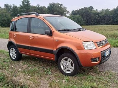 Usata Fiat Panda 4x4 69 CV (50 kW) 2008 Arancione Utilitaria