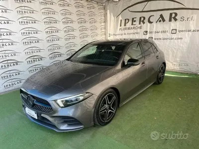 Usata Mercedes A180 Premium 116 CV (85 kW) 2021 Grigio Berlina