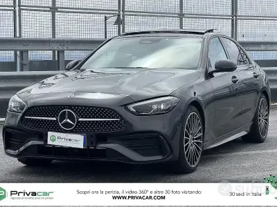 Usata Mercedes C220 AMG Line Premium Plus 200 CV (147 kW) 2023 Nero Berlina