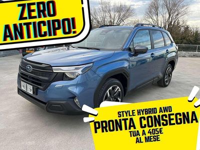 Usata Subaru Forester Premium 136 CV (100 kW) 2024 Argento SUV