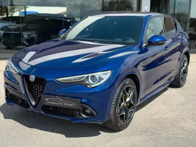 Usata Alfa Romeo Stelvio Veloce 210 CV (154 kW) 2021 Blu SUV