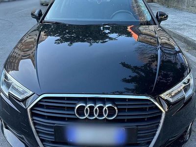 Usata Audi A3 Sport 150 CV (110 kW) 2018 Nero Berlina