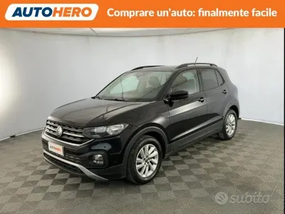 Usata VW T-Cross Advance 110 CV (80 kW) 2021 Nero SUV