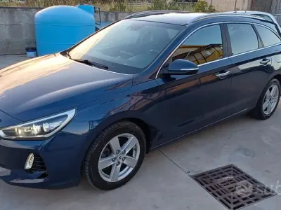 Brugt Hyundai i30 Comfort 136 HK (100 kW) 2017 Blå Stationcar