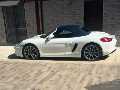 Usata Porsche Boxster 265 CV (194 kW) 2013 Bianco Cabrio