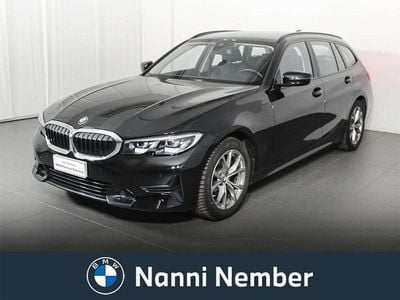 Usata BMW 320 Sport Line 190 CV (139 kW) 2021 Nero Station wagon