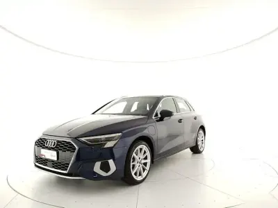 Usata Audi A3 Advanced Plus 204 CV (150 kW) 2021 2d blu navarra metallizzato Berlina