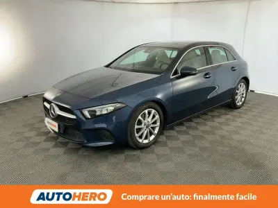 Usata Mercedes A200 Progressive 150 CV (110 kW) 2019 Blu/azzurro Berlina