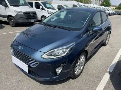 Usata Ford Fiesta Titanium S 101 CV (74 kW) 2020 Blu/azzurro Utilitaria