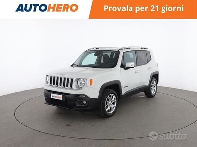 Usata Jeep Renegade Limited 140 CV (102 kW) 2016 Bianco SUV