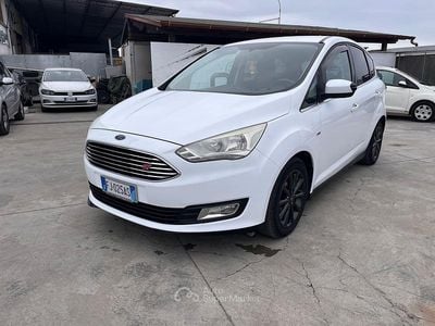 Begagnad Ford C-MAX ST-Line 120 HK (88 kW) 2017 Vit Minibuss