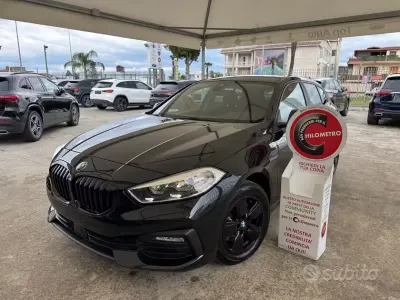Usata BMW 116 Sport Line 116 CV (85 kW) 2021 Nero Utilitaria
