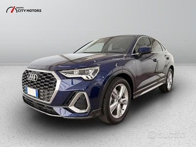 Usata Audi Q3 Sportback S-Line 150 CV (110 kW) 2024 Blu SUV
