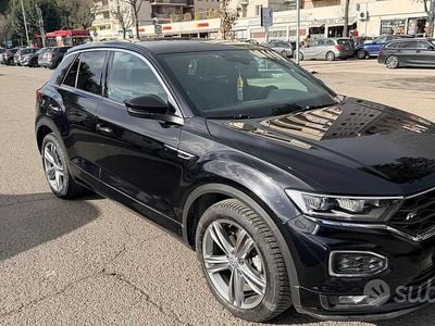 Usata VW T-Roc R-line 150 CV (110 kW) 2020 Nero SUV