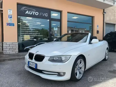 Usata BMW 320 Cabriolet 184 CV (135 kW) 2012 Bianco Cabrio