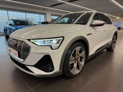 Usata Audi e-tron Ambiente 300 kW (408 CV) 2022 Bianco SUV
