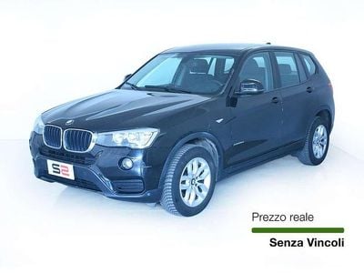 Usata BMW X3 Advantage 190 CV (139 kW) 2017 Nero SUV