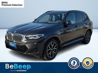 Usata BMW X3 M Sport 190 CV (139 kW) 2023 Antracite metallizzato SUV