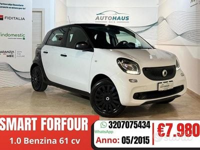 Usata Smart ForFour 61 CV (44 kW) 2015 Nero Utilitaria