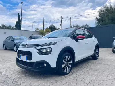 Usata Citroën C3 Shine 102 CV (75 kW) 2021 Bianco Utilitaria
