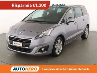 Usata Peugeot 5008 Allure 120 CV (88 kW) 2015 Blu Monovolume