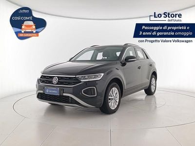 Usata VW T-Roc Life 150 CV (110 kW) 2024 Deep black perlato SUV