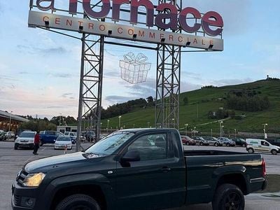 Usata VW Amarok 140 CV (102 kW) 2014 Verde Pick-up