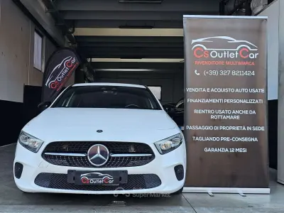 Usata Mercedes A180 116 CV (85 kW) 2019 Bianco Berlina