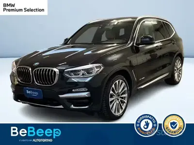 Usata BMW X3 Luxury Line 190 CV (139 kW) 2018 Nero SUV