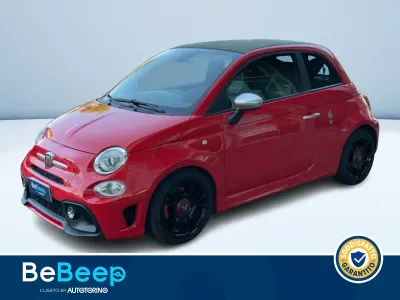 Usata Abarth 595C Turismo 165 CV (121 kW) 2019 Rosso metallizzato Cabrio