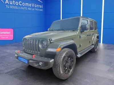 Usata Jeep Wrangler Unlimited Sport 272 CV (200 kW) 2021 Verde SUV