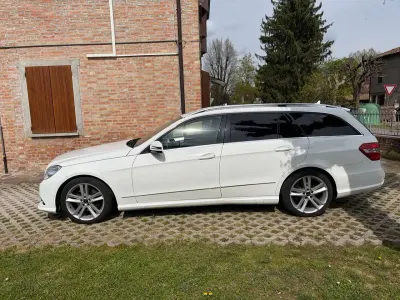Usata Mercedes E250 Avantgarde 204 CV (150 kW) 2012 Bianco Station wagon