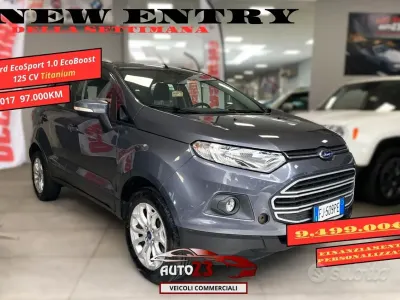 Usata Ford Ecosport Titanium 125 CV (91 kW) 2017 Grigio SUV