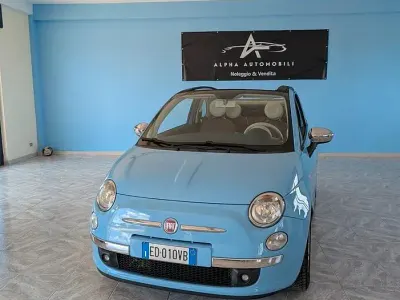 Occasion Fiat 500C 69 ch (50 kW) 2010 Bleue Cabriolet