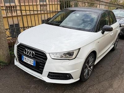 Usata Audi A1 Sportback S-Line 90 CV (66 kW) 2017 Bianco Utilitaria