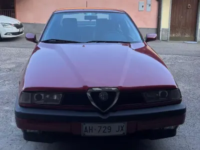 Usata Alfa Romeo 155 Super 150 CV (110 kW) 1995 Rosso Berlina