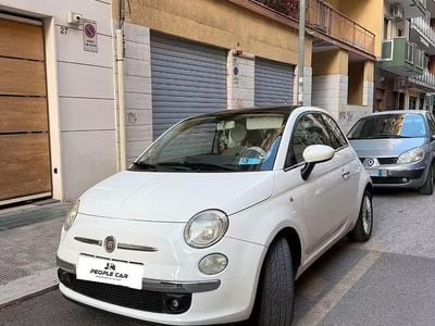 Usata Fiat 500 Lounge 69 CV (50 kW) 2009 Bianco Cabrio