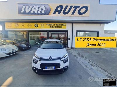 Usata Citroën C3 Shine 102 CV (75 kW) 2022 Nessuno(met.) Utilitaria