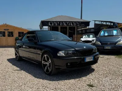 Usata BMW 318 Cabriolet 143 CV (105 kW) 2003 Nero Cabrio